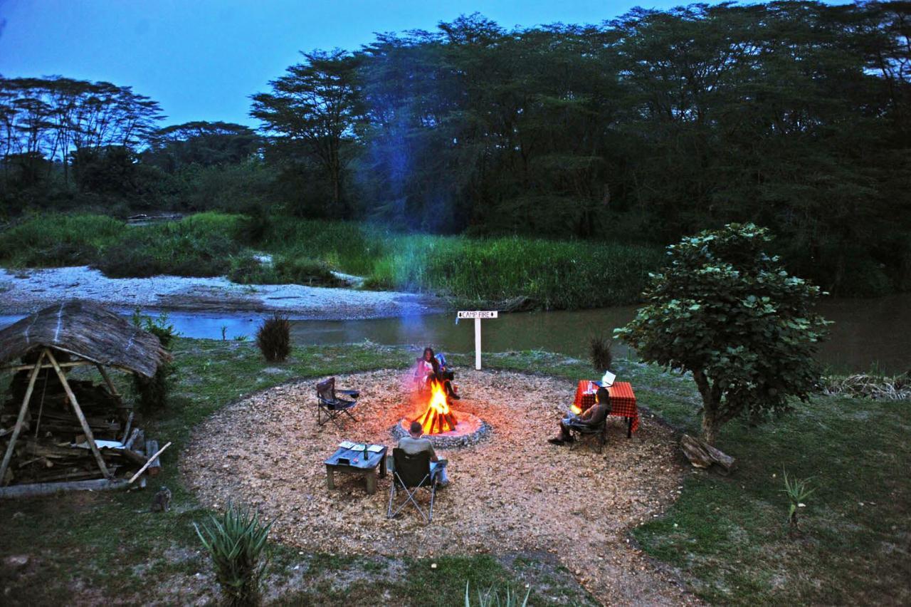 Bullbush River Camp Kihihi Kültér fotó